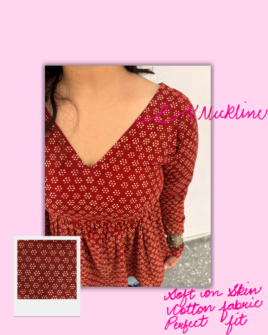 Meher – Cotton Peplum Kurti