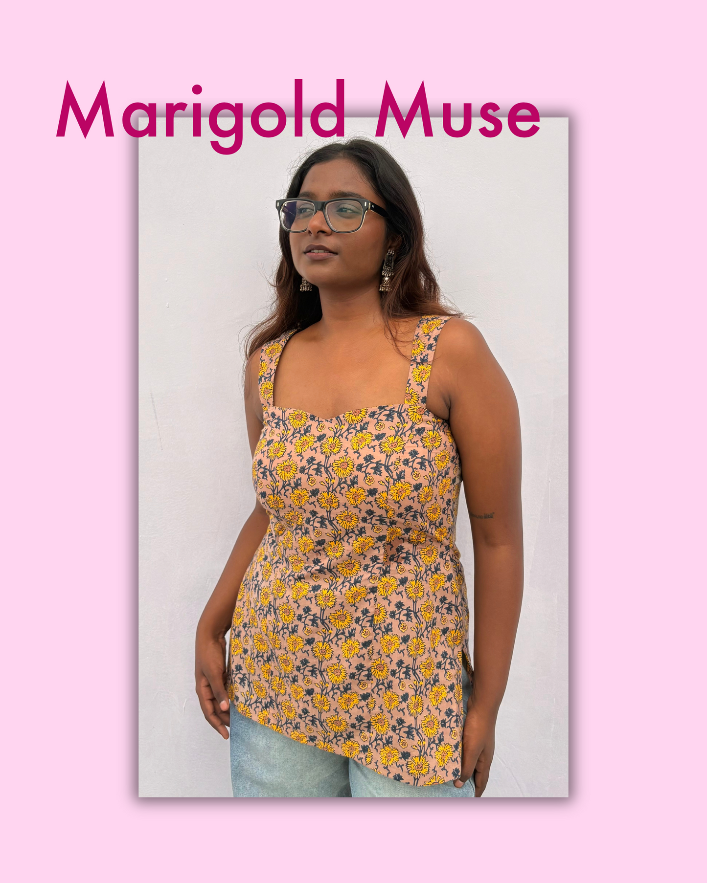 Marigold Muse – Cotton Kurti