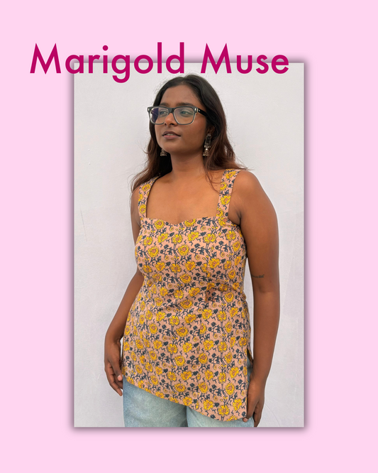 Marigold Muse – Cotton Kurti