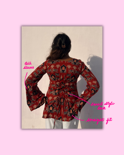 Jaipur Jharokha – Handcrafted Cotton Kurti