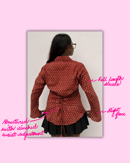 Iraja – Cotton Cinched Shirt
